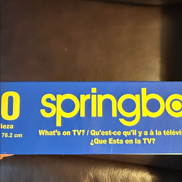 Springbok what’s on TV  Puzzle. 1000 pieces complete complete.  Thicker pieces - Picture 6 of 6